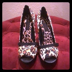 Leopard Heels